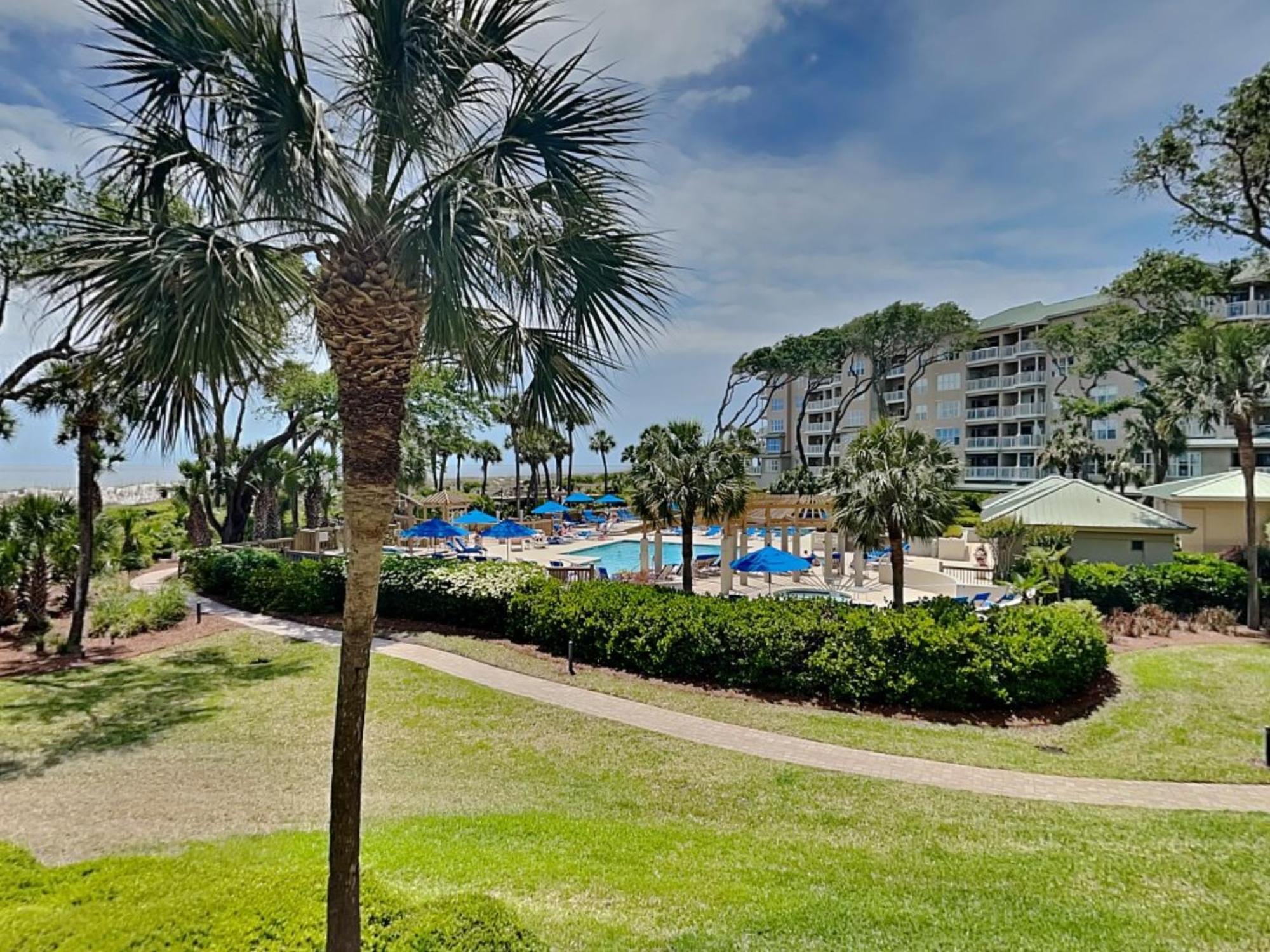 Hampton 6107, 2 Bedroom, Sleeps 6, Large Pool, Oceanfront View Hilton Head Island Buitenkant foto
