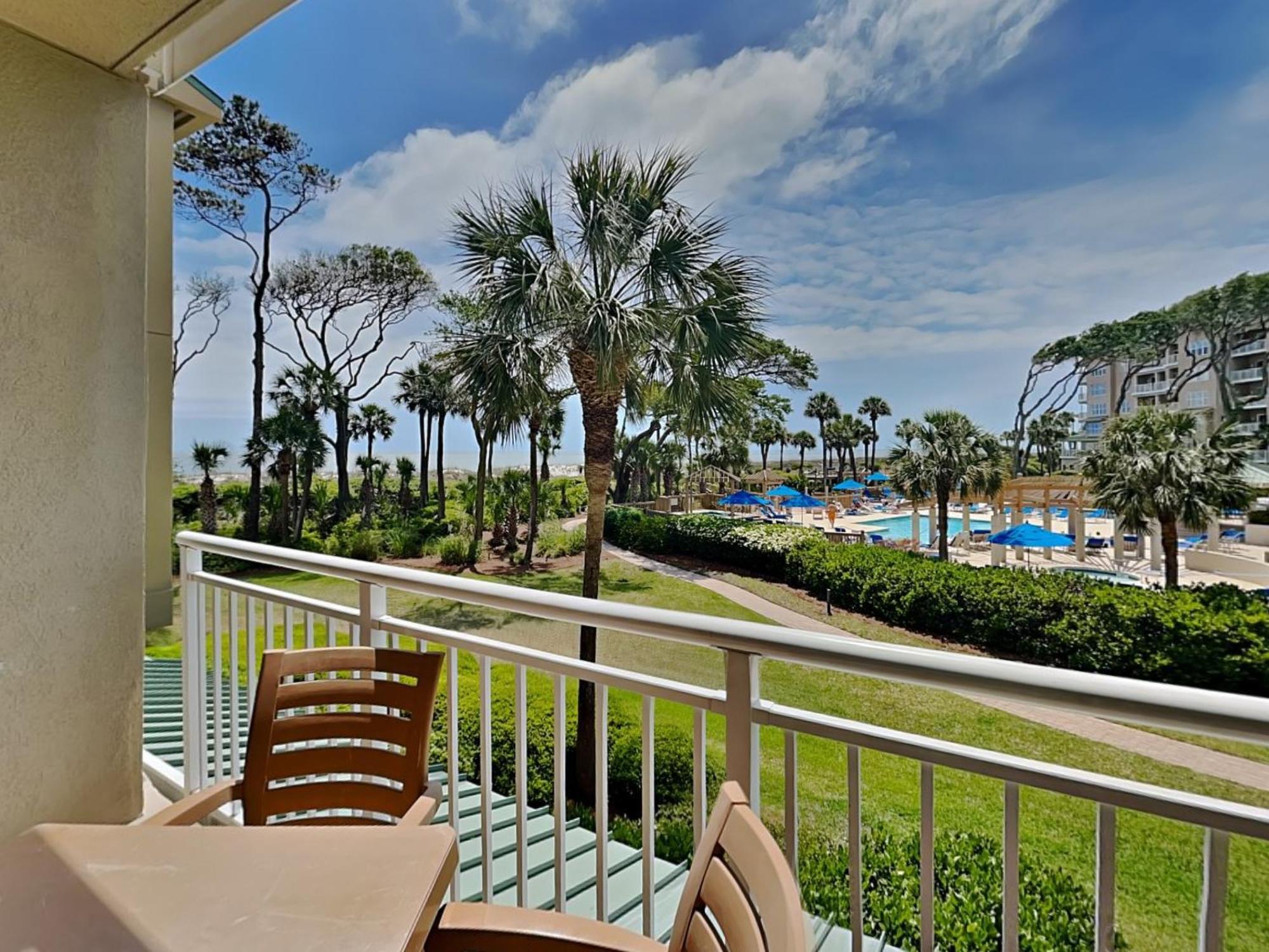 Hampton 6107, 2 Bedroom, Sleeps 6, Large Pool, Oceanfront View Hilton Head Island Buitenkant foto